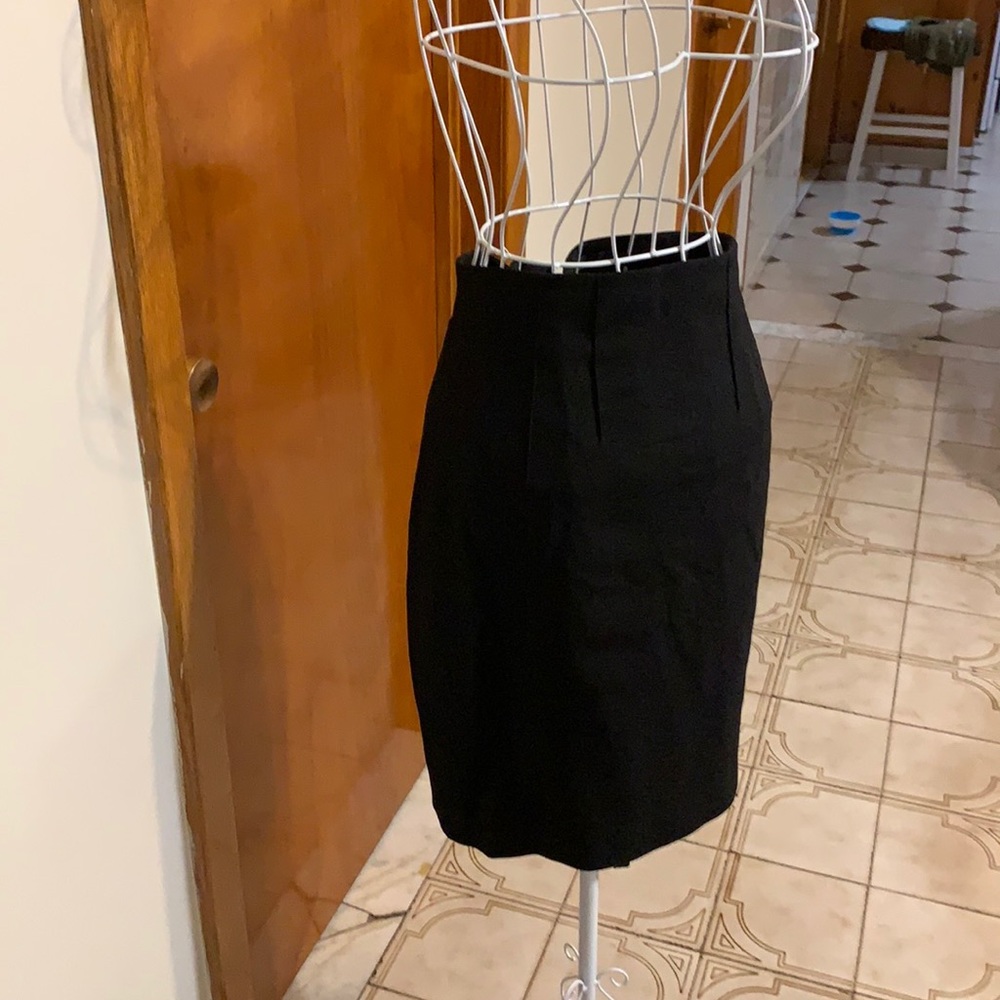 Black skirt
